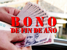 Bono de fin de año.